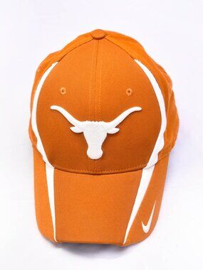 Texas Longhorns Fitted Hat Cap Size M Medium  Nike